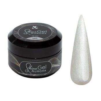 F.O.X Shine Gel Aurora 003 żel budujący do paznokci 15ml perłowy efekt