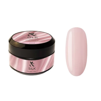 F.O.X Acryl Gel Silk 002 jasnoróżowy akrylo-żel do paznokci 15ml