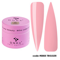 DNKa Jelly Gel Trigger 15ml żel budujący do przedłużania paznokci pudrowy róż