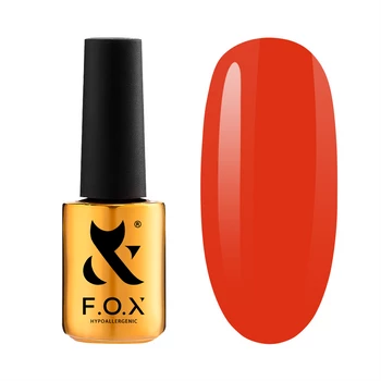 Fox Spectrum 141 Lakier Hybrydowy 7ml Czerwono-Różowy Trwały Manicure 7-Free