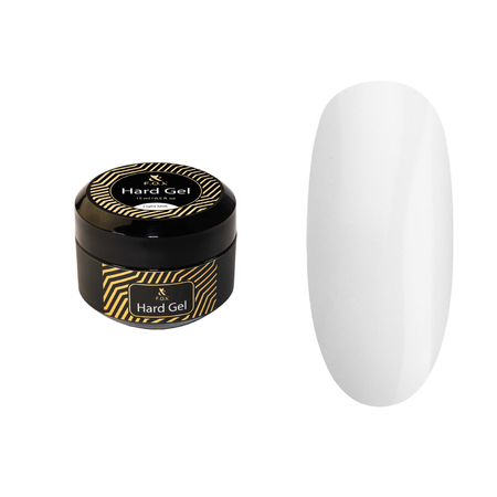 F.O.X Hard Gel Cover Light Milk 15ml – żel budujący biały, samopoziomujący
