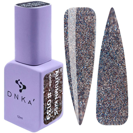 Lakier hybrydowy DNKa Autumn Kiss 12ml #0139, trwały żelowy manicure