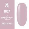 Fox Spectrum 007 SKIN Lakier Hybrydowy Biały 7ml 7-Free Trwały Manicure
