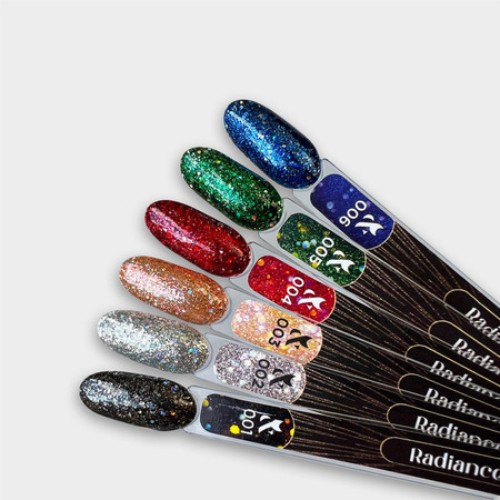 FOX Radiance 005 Lakier Hybrydowy Zielony z Efektem Folii 7ml