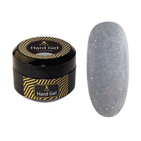 F.O.X Hard Gel Flash Silver 15ml żel do paznokci srebrny samopoziomujący