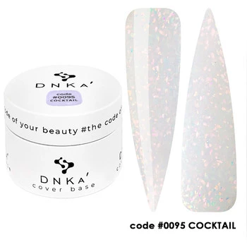 DNKa' Baza Hybrydowa Rubber French Cover #0095 COCTAIL 30ml