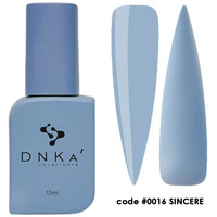 DNKa Rubber Base French Cover #0016 Sincere 12ml Baza Hybrydowa
