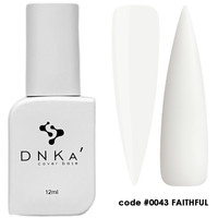 DNKa Rubber Base French Cover Faithful 12ml Baza Hybrydowa Kamuflująca