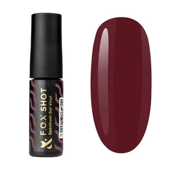 FOX Spectrum Gel Vinyl 076 HOT Lakier Hybrydowy 5ml Trwały Manicure