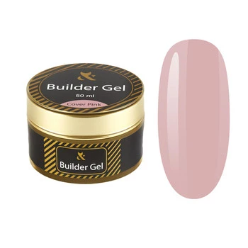 F.O.X Builder Gel Cover Pink 50ml – Żel Budujący LED/UV Różowy do Paznokci
