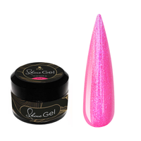 FOX Shine Gel Pink 15 ml – profesjonalny żel top do paznokci z połyskiem