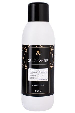 F.O.X Care Gel Cleanser 550 ml do usuwania warstwy dyspersyjnej, połysk