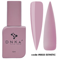 DNKa Rubber Base French Cover 12ml #0033 Esthetic – Baza Hybrydowa
