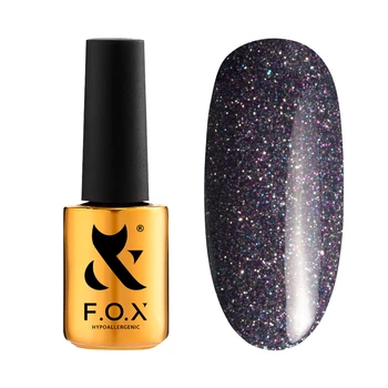 Lakier hybrydowy F.O.X Sparkle 008 flash efekt brokatowy 7ml