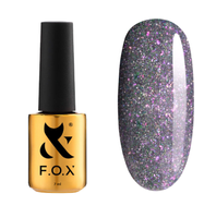 F.O.X Flashback Gel Polish 008- lakier hybrydowy z efektem flash, 7 ml