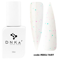 DNKa Rubber Base French Cover 12ml #0056 Fairy – Baza Hybrydowa Kamuflująca