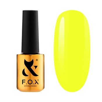 FOX Spectrum 137 Lakier hybrydowy żółto-złoty 7ml, trwały, 7-free
