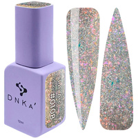 COLOR GEL POLISH "DNKa", 12 ml #0108 FLASH