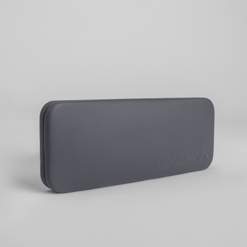 Podstawka pod ręce do manicure ÜLKA biała ekoskóra 23x8 cm CE