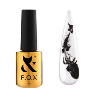 F.O.X Blooming Gel 7ml bezbarwny żel do zdobień efekt marmuru nail art