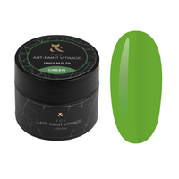 F.O.X Art-paint Vitrage Green 10ml półtransparentna farba hybrydowa do paznokci