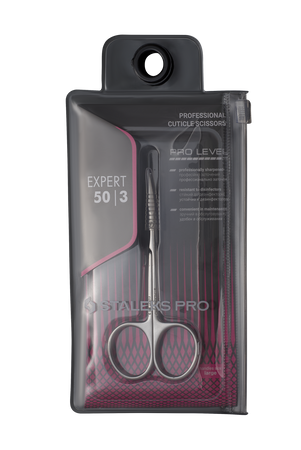 Nożyczki do skórek Staleks Expert 50, stal nierdzewna 23 mm, certyfikat CE