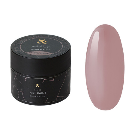F.O.X Art-paint Smoky Nude 2w1 lakier hybrydowy i farba do zdobień 10 ml