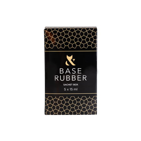 F.O.X Base Rubber baza budująca do hybryd 5 x 15 ml saszetki zestaw