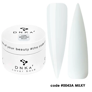 DNKa Rubber Base French Milky 30ml Baza Hybrydowa Kamuflująca