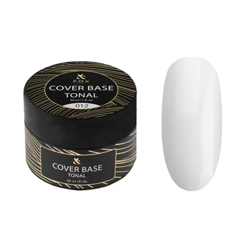 FOX Cover Base Tonal 012 30ml – kauczukowa baza budująca do manicure hybrydowego