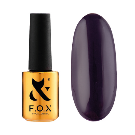 Lakier hybrydowy FOX Touch 007 brązowy 7ml trwały manicure CE