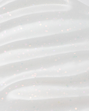 F.O.X Hard Gel Glitz Milk 15ml biały żel budujący z brokatem do paznokci