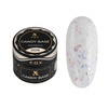 F.O.X Candy Base 006 Baza żelowa biała z brokatem 10ml do paznokci hybrydowych