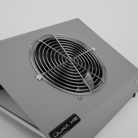 Pochłaniacz pyłu do manicure ULKA x2 szary 344 m3/h 40W 5 lat gwarancji