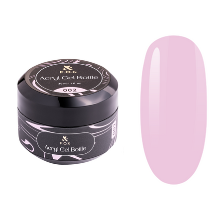 F.O.X Acryl Gel Bottle 002 Brązowy 30ml – Wzmacniający Żel do Paznokci