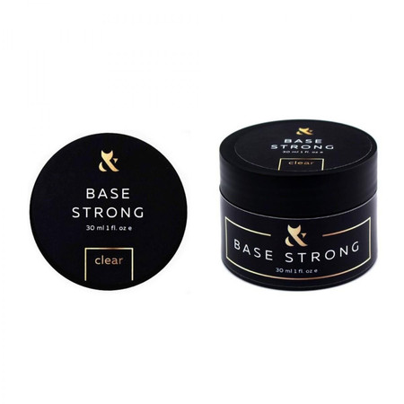 FOX Base Strong 30 ml – baza budująca hybrydowa przezroczysta do paznokci