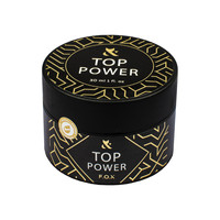 F.O.X Top Power 30ml – Top hybrydowy LED/UV z warstwą dyspersyjną