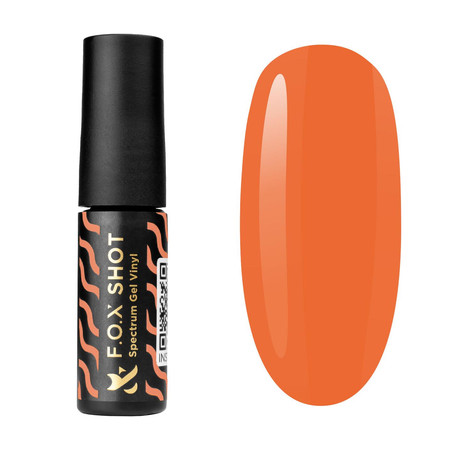 FOX Shot Spectrum Gel Vinyl 035 Infinity Lakier Hybrydowy Pomarańczowy 15ml