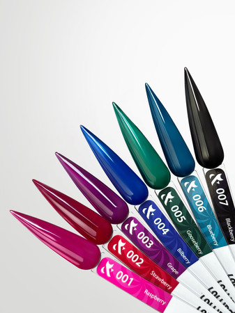 Lakier hybrydowy F.O.X Lollipop 005 Gooseberry zielony półtransparentny 7 ml