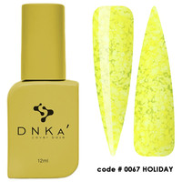 DNKa Rubber Base French Cover Holiday 12ml baza hybrydowa kamuflująca