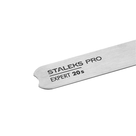 Staleks Pro Expert 20s Pilnik Metalowy 162mm do Nakładek Manicure Srebrny