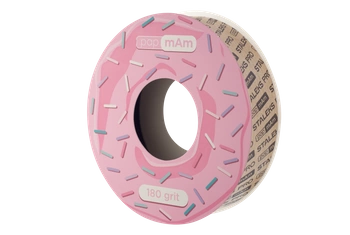 Rolka z taśmą ścierną PapMam (do uzupełniania plastikowego pudełka)  STALEKS PRO 180 grit (8 m)