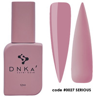 DNKa Rubber Base French Cover 12ml #0027 Serious – Baza Hybrydowa Kamuflująca
