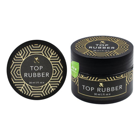 F.O.X Top Rubber 30ml Top Hybrydowy Bez Przemywania LED/UV No Wipe