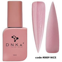 DNKa Rubber Base French Cover #0009 Nice 12ml – Baza Hybrydowa Kamuflująca