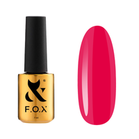 F.O.X Acryl Gel Bottle 018 14ml żel akrylowy brązowo-czerwony do paznokci
