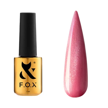 F.O.X Lakier Hybrydowy Cat Eye Pink 7ml Różowy Efekt Kociego Oka