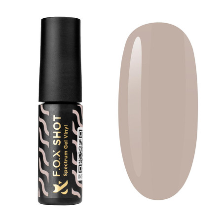 Fox Shot Spectrum Gel Vinyl 044 lakier hybrydowy brąz-beż 7g LED/UV