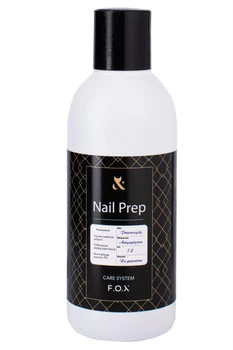 F.O.X Care Nail Prep Odtłuszczacz do Paznokci 200ml Profesjonalny Cleaner