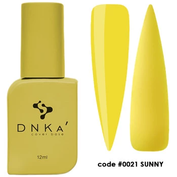 Baza kauczukowa DNKa French Cover #0021 Sunny 12ml do paznokci hybrydowych